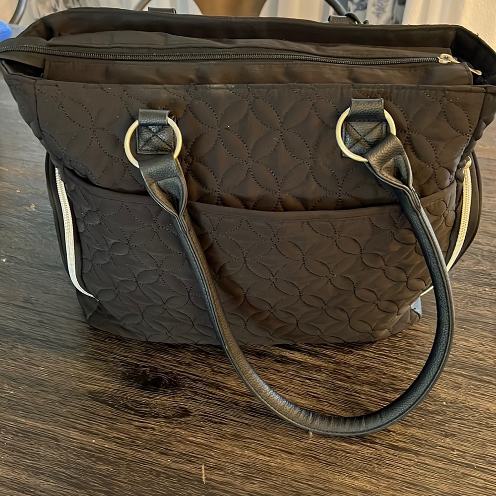 Black Bananafish breast pump bag